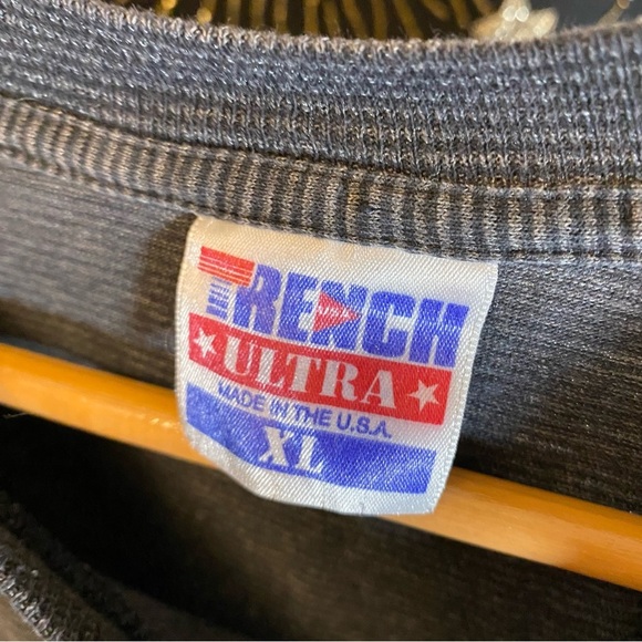 Vintage 1994 NFL New York Jets Trench USA Ultra Single Stitch Graphic T-Shirt - Picture 8 of 16